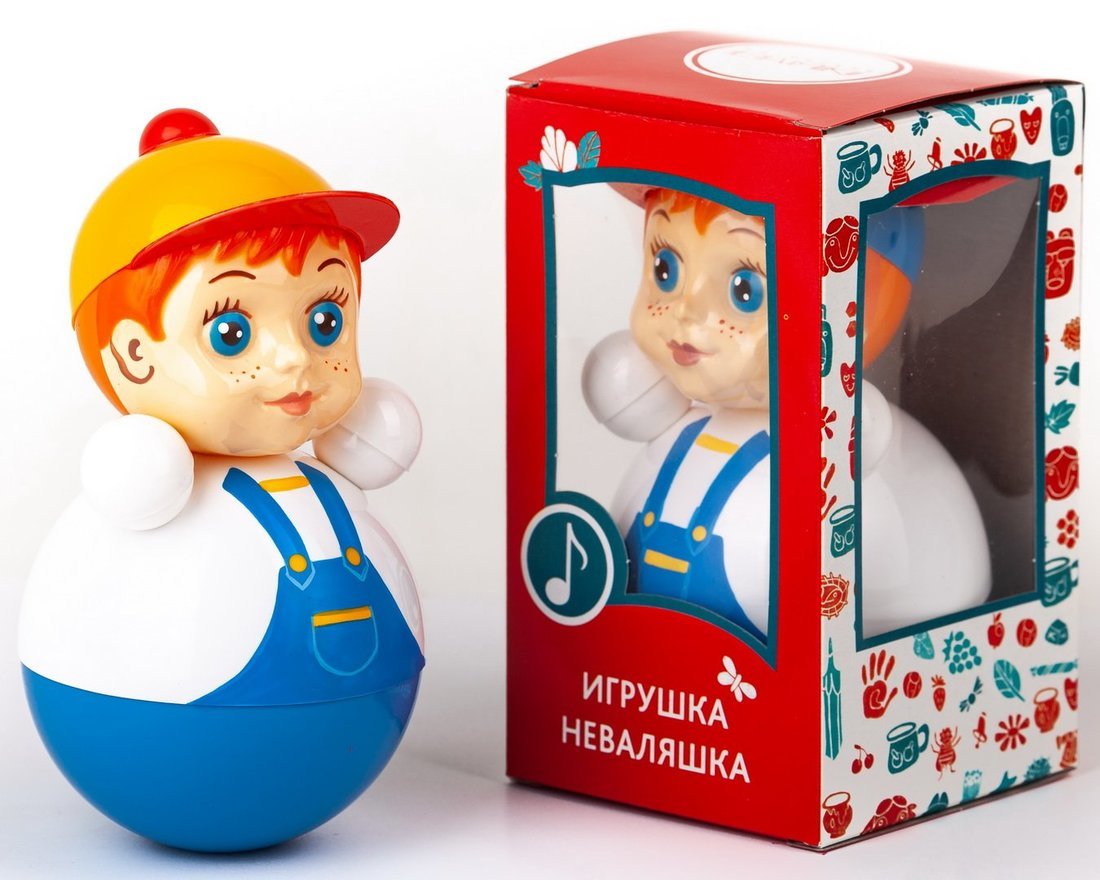 Игрушка-неваляшка Малыш, 15 см